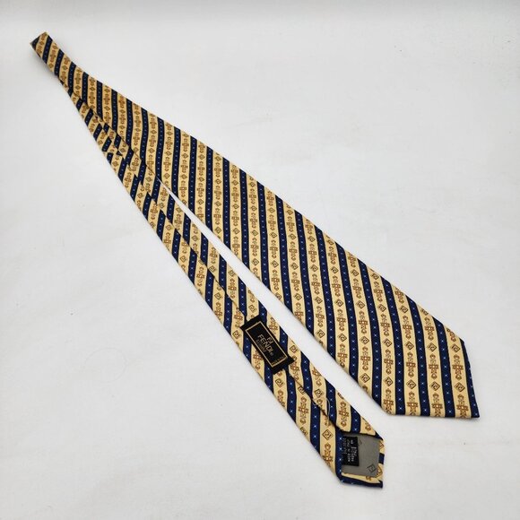 Fendi Cravatte 100% Silk Tie - Picture 2 of 6